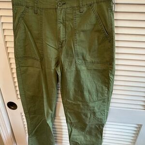 Kensie Olive Cargo Pants